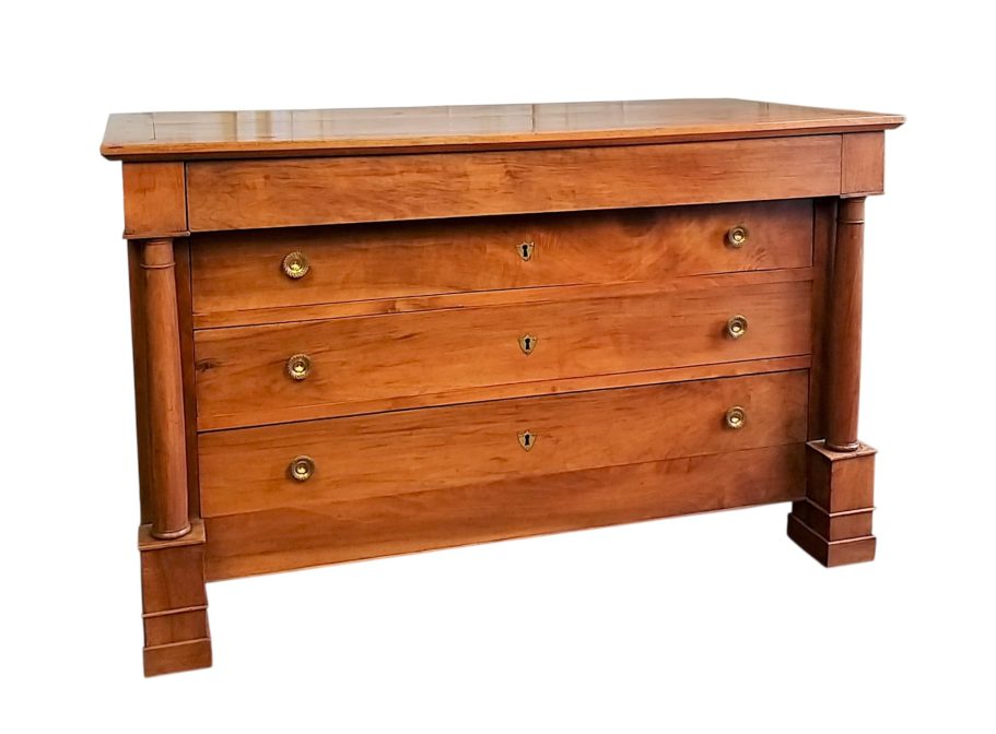 Commode Empire en merisier