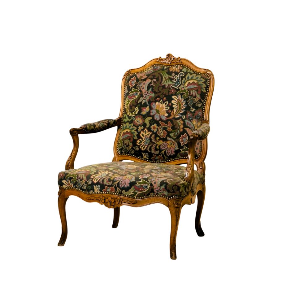 Fauteuil à la reine vers 1750 Fauteuil à la reine vers 1750