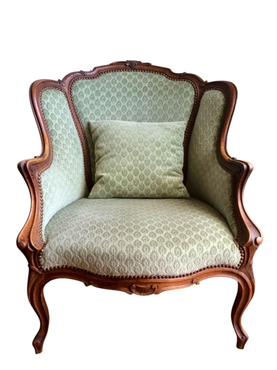 Fauteuil en gondole de l'époque Louis XV