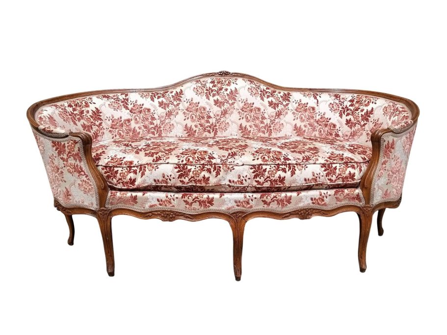 Canapé Louis XV estampillé Pierre Meunier